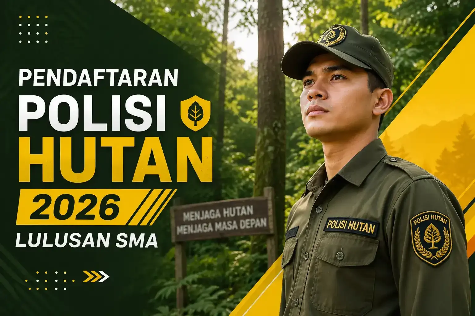 Pendaftaran Polisi Hutan 2026 Lulusan SMA Ini Panduan Lengkapnya