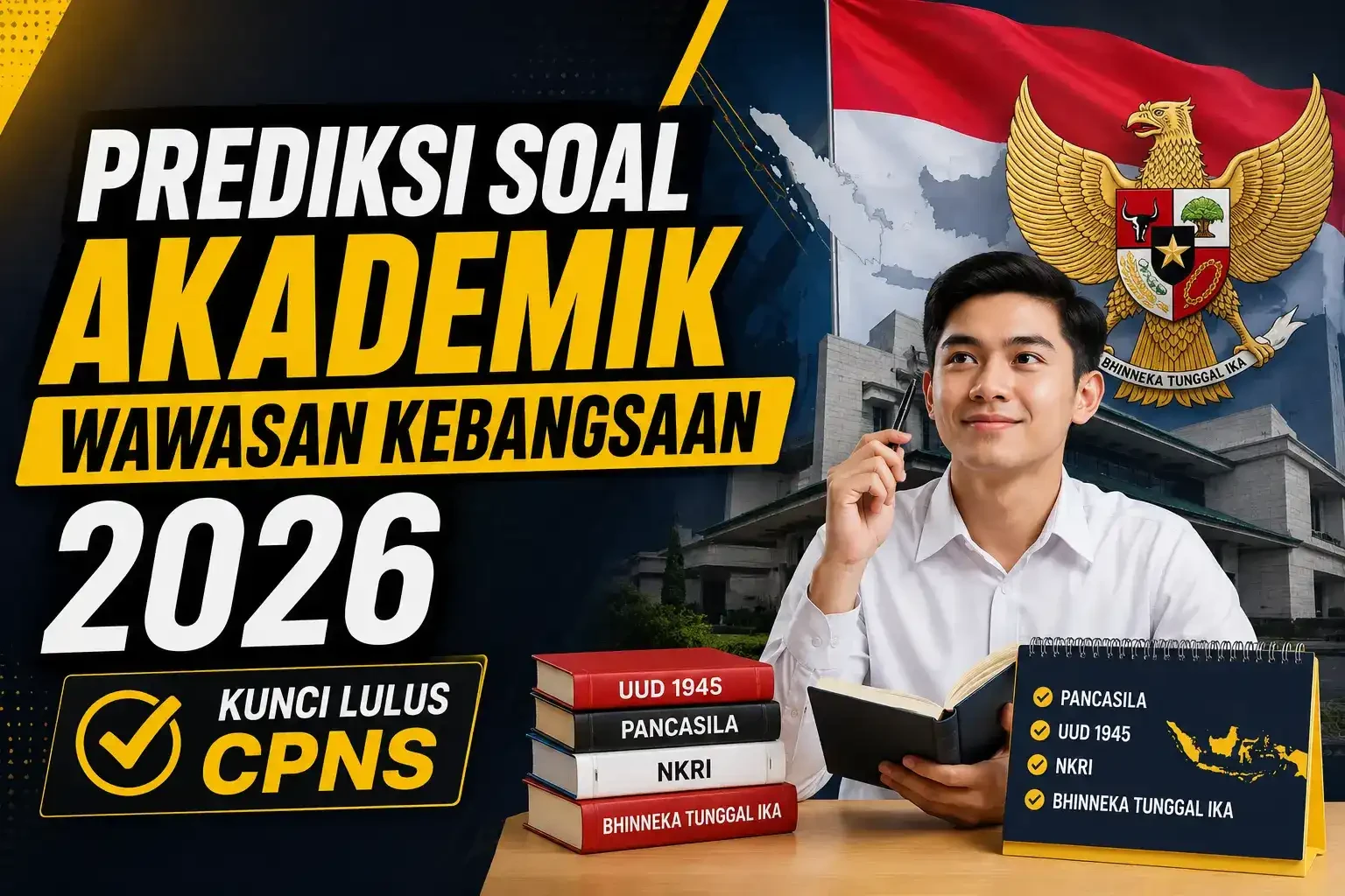 Prediksi Soal Akademik Wawasan Kebangsaan 2026 Kunci Lulus CPNS