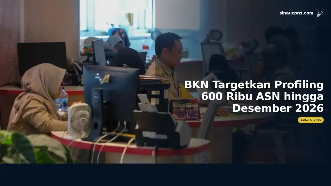 BKN Targetkan Profiling 600 Ribu ASN hingga Desember 2026