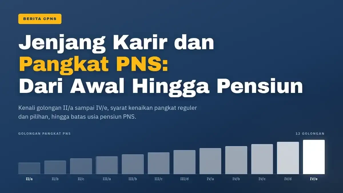 Jenjang Karir dan Pangkat PNS: Dari Awal Hingga Pensiun