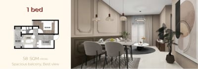 Luxury 1, 2 & 3 Bedroom Apartments for Sale in Westlands Nairobi – Oak West Residency - Thumbnail 3