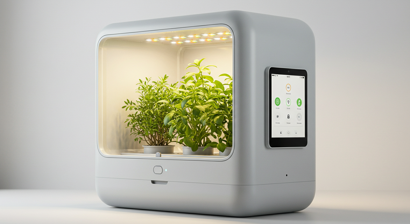 Team of iPlant Tech working together on smart plant care solutions