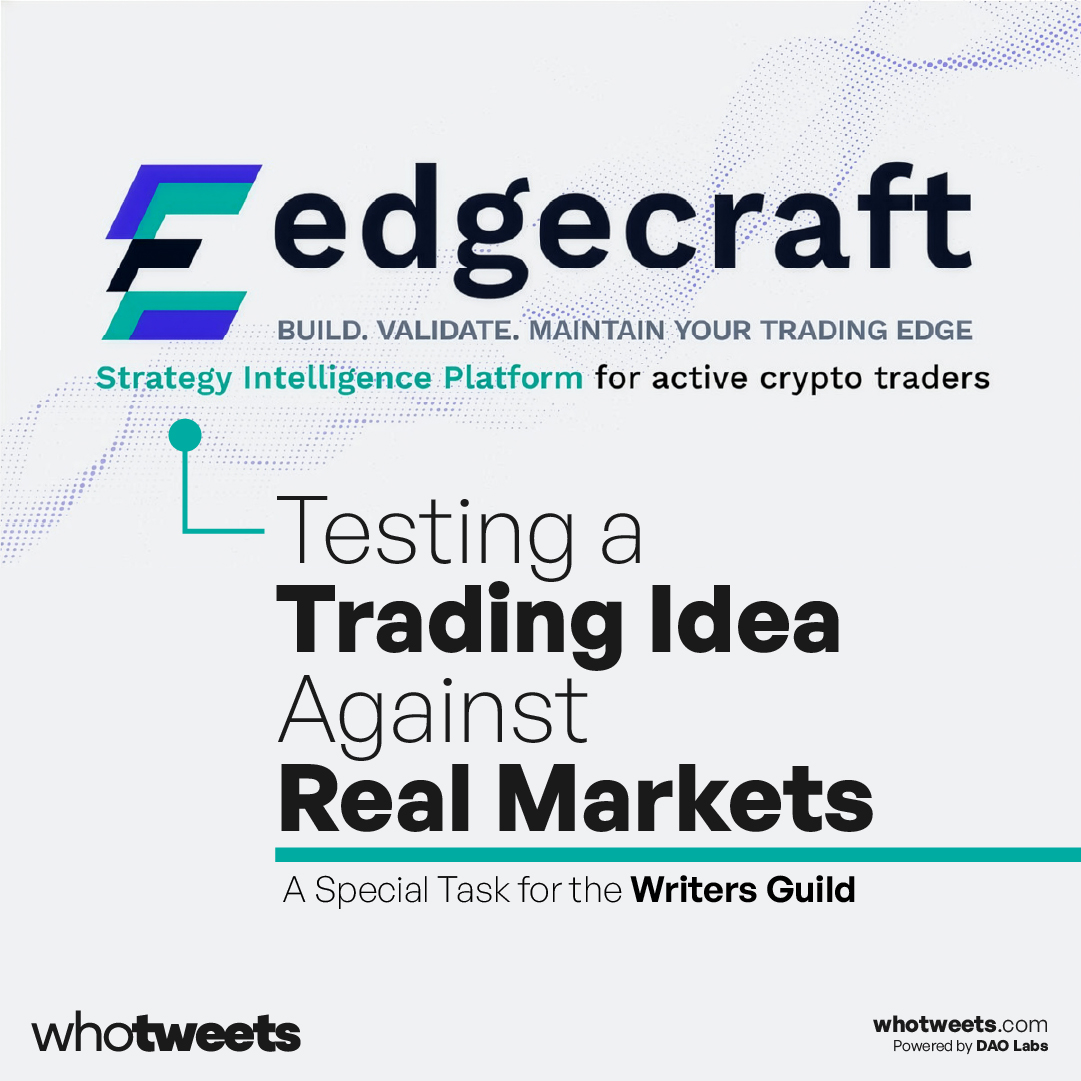 Edge or Luck? Testing a Trading Idea Against Real Markets