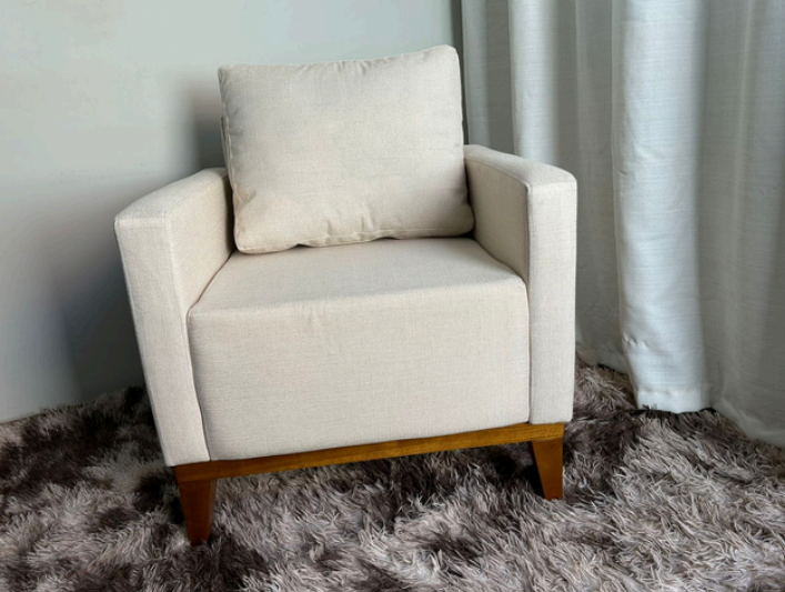 Poltrona Milão Linho!