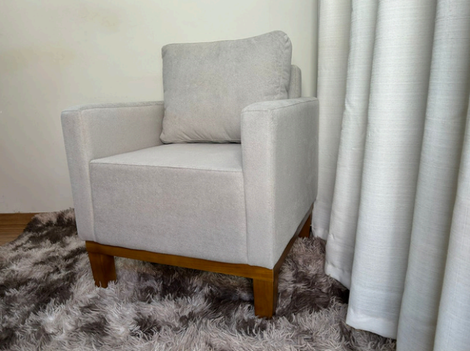 Poltrona Milão Bouché Nevoa