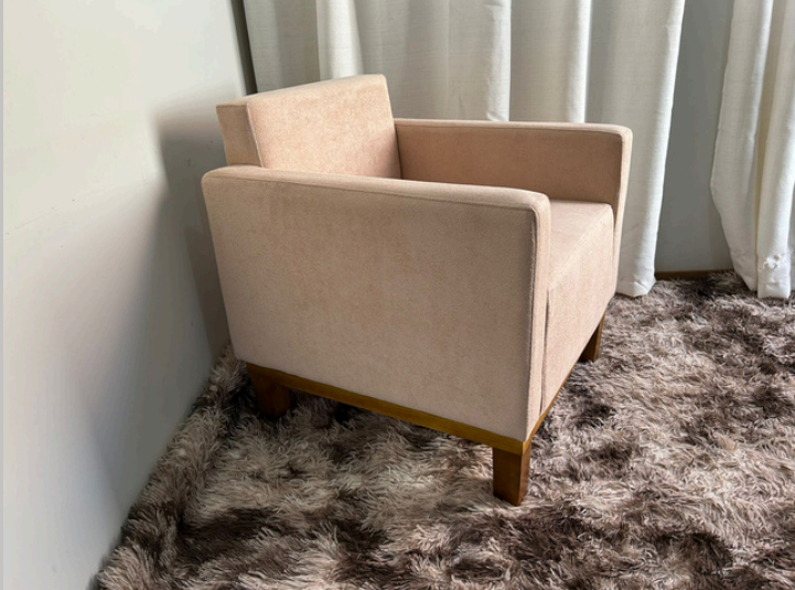 Poltrona Milão Rosé