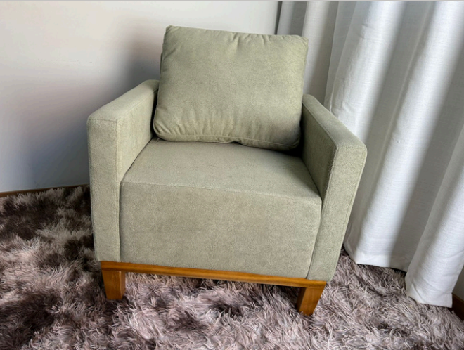 Poltrona Milão Bouché Pistache