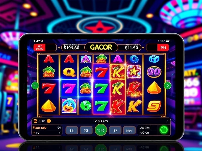 Tampilan antarmuka game slot Joker88 di MVP189