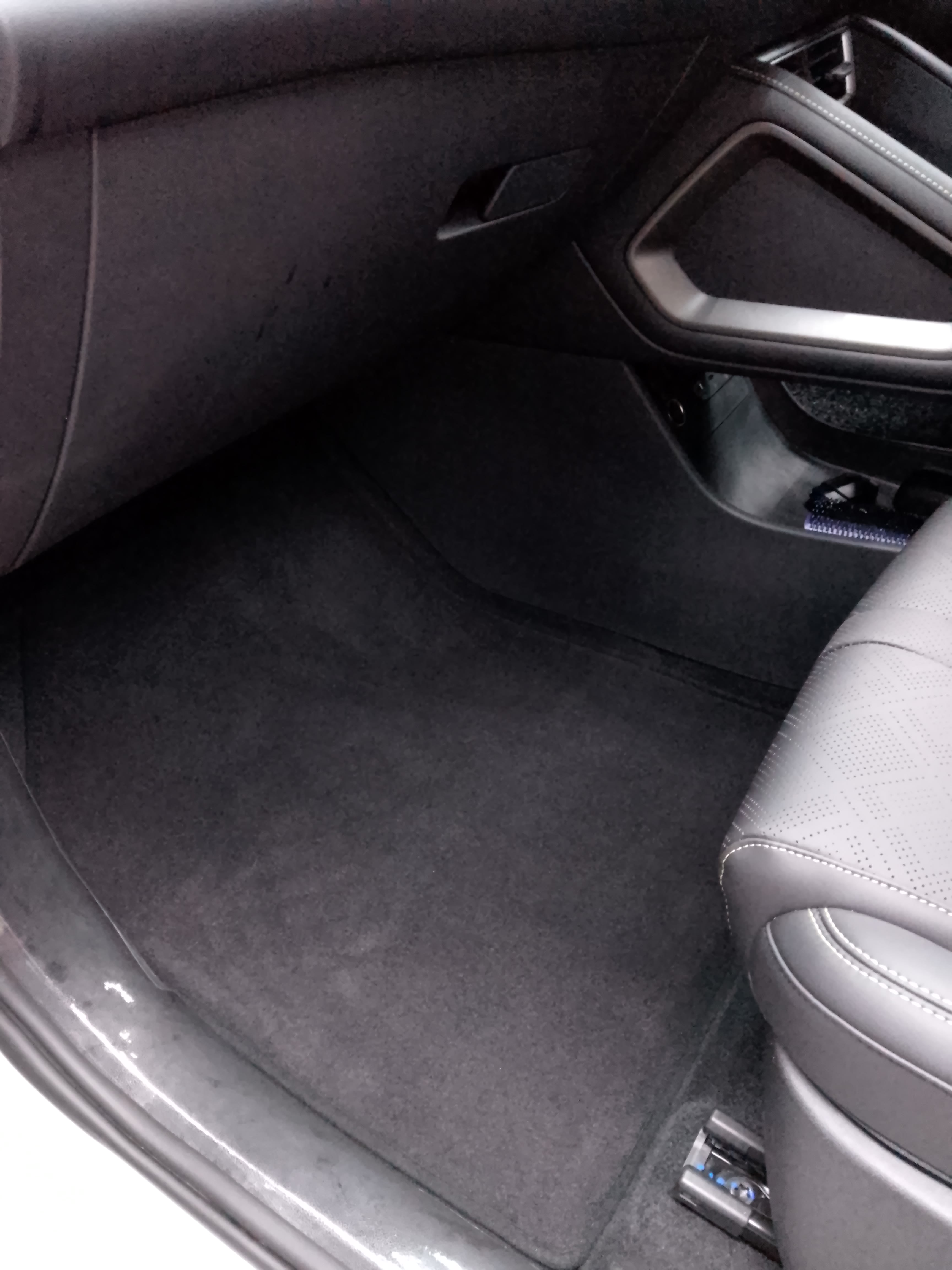 Passenger Side Floor Mat Before
