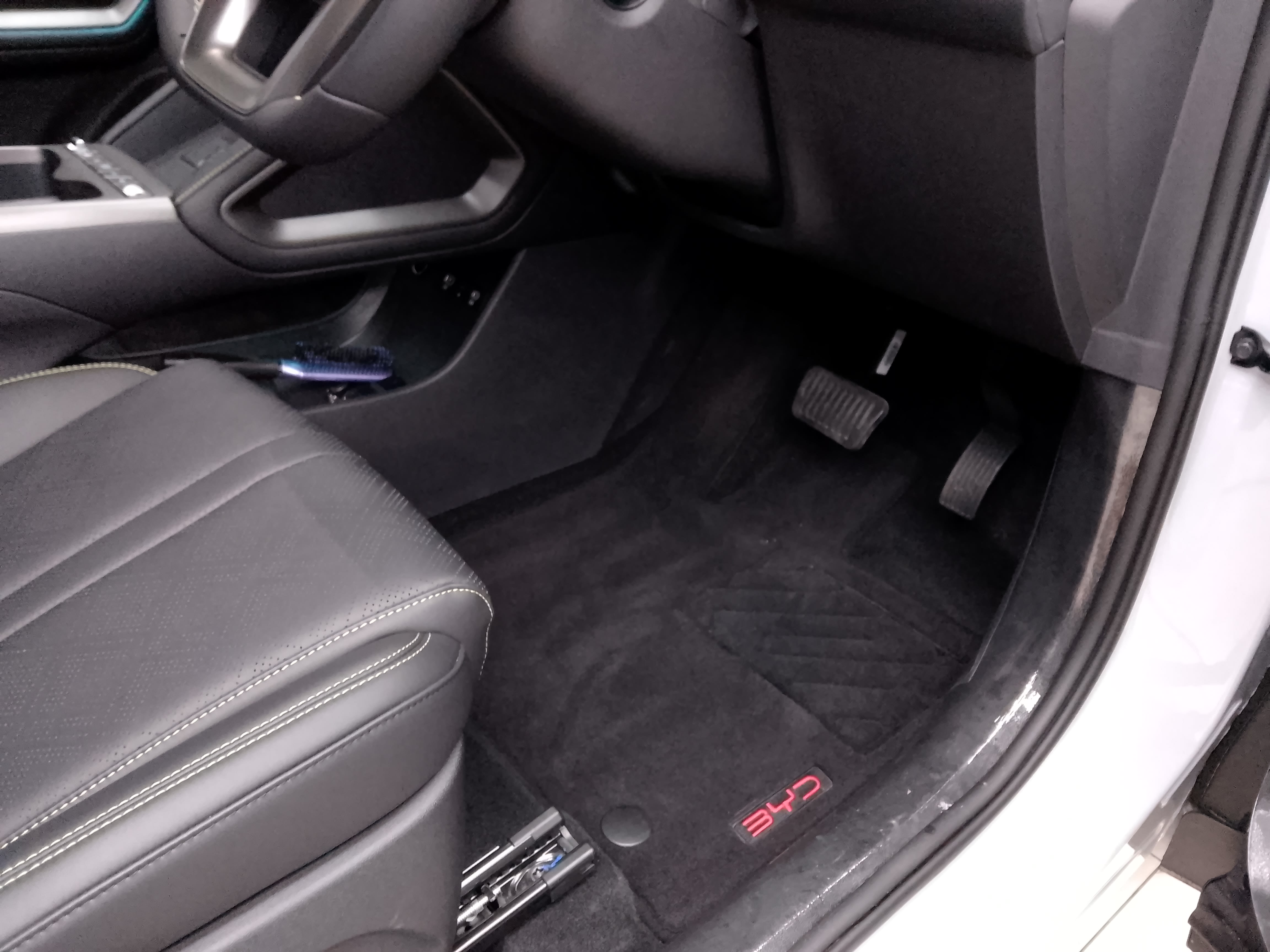 Driver Side Floor Mat Before
