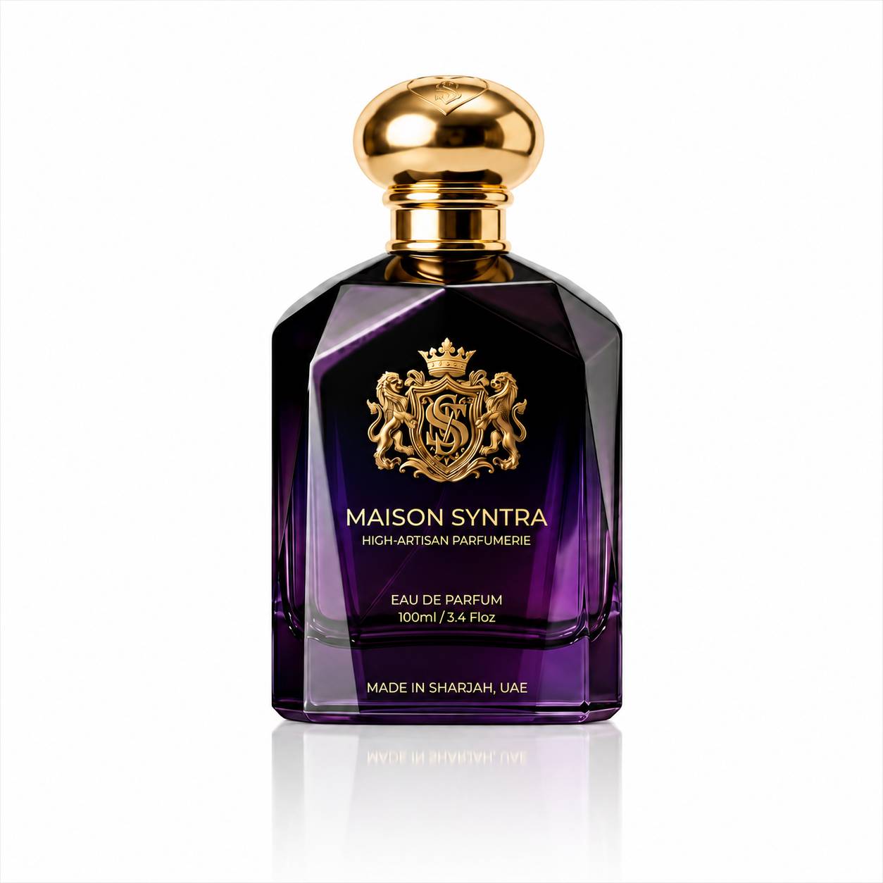 MAISON SYNTRA Batch 01 Luxury Extrait De Parfum (100ml) | Intense Oud, Smoked Vanilla & Black Cherry | 12+ Hour Beast Mode Artisan Fragrance