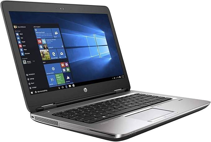 HP ProBook 640 G2 14" HD Business Laptop | Intel Core i7 6th Gen | 8GB RAM | 256GB SSD | Windows 10 Pro (Renewed)