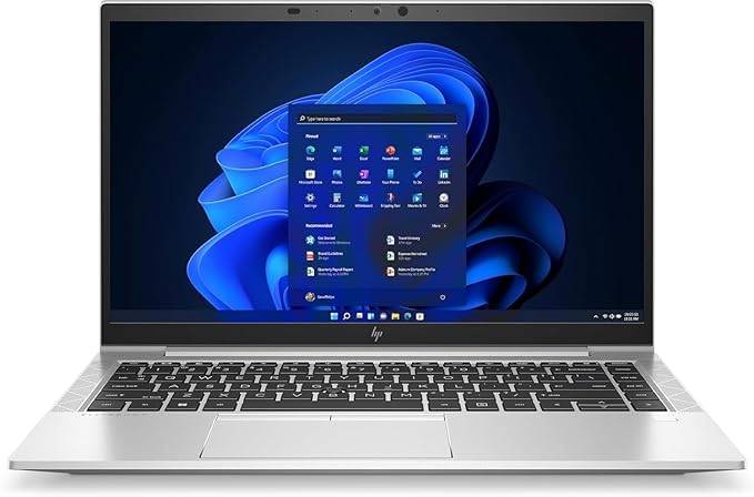 HP EliteBook 845 G7 14" FHD Laptop | AMD Ryzen 7 PRO 4750U Octa-Core | 16GB RAM | 512GB SSD | AMD Radeon | Windows 11 Pro (Renewed)