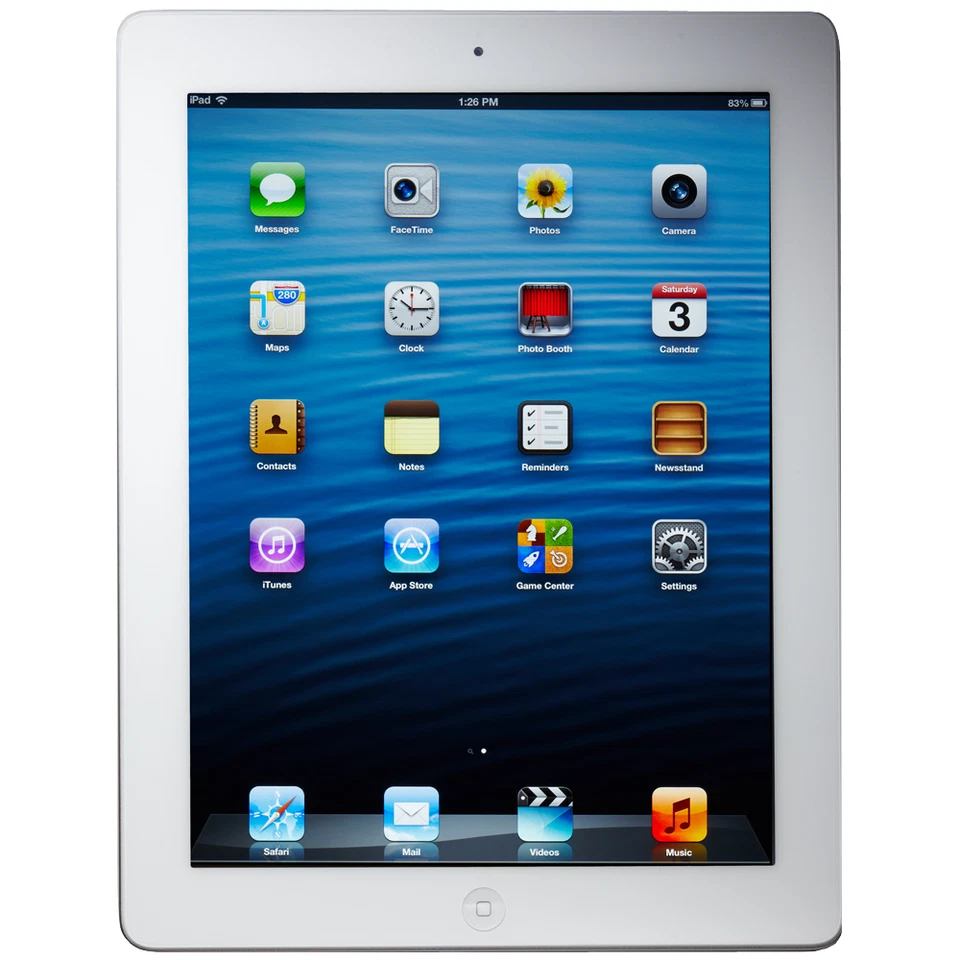 Original Apple iPad 4 (4th Gen) Wi-Fi | 16GB 32GB 64GB | Black & White | Used (Good Condition)