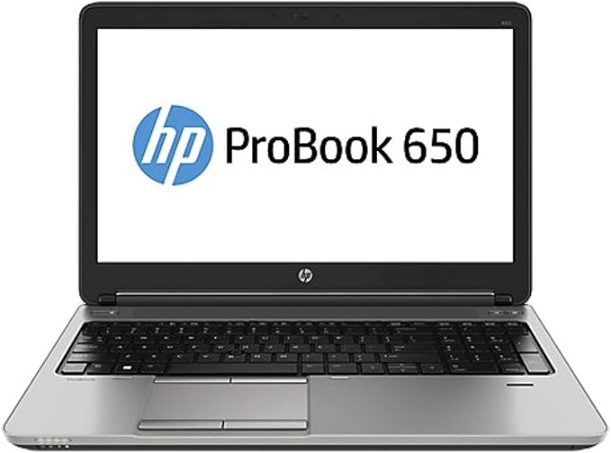 HP ProBook 650 G2 Business Laptop - Intel Core i5 6th Gen CPU / 8GB RAM / 256GB High-Speed SSD / 15.6-inch Display / Windows 11 Pro - Refurbished