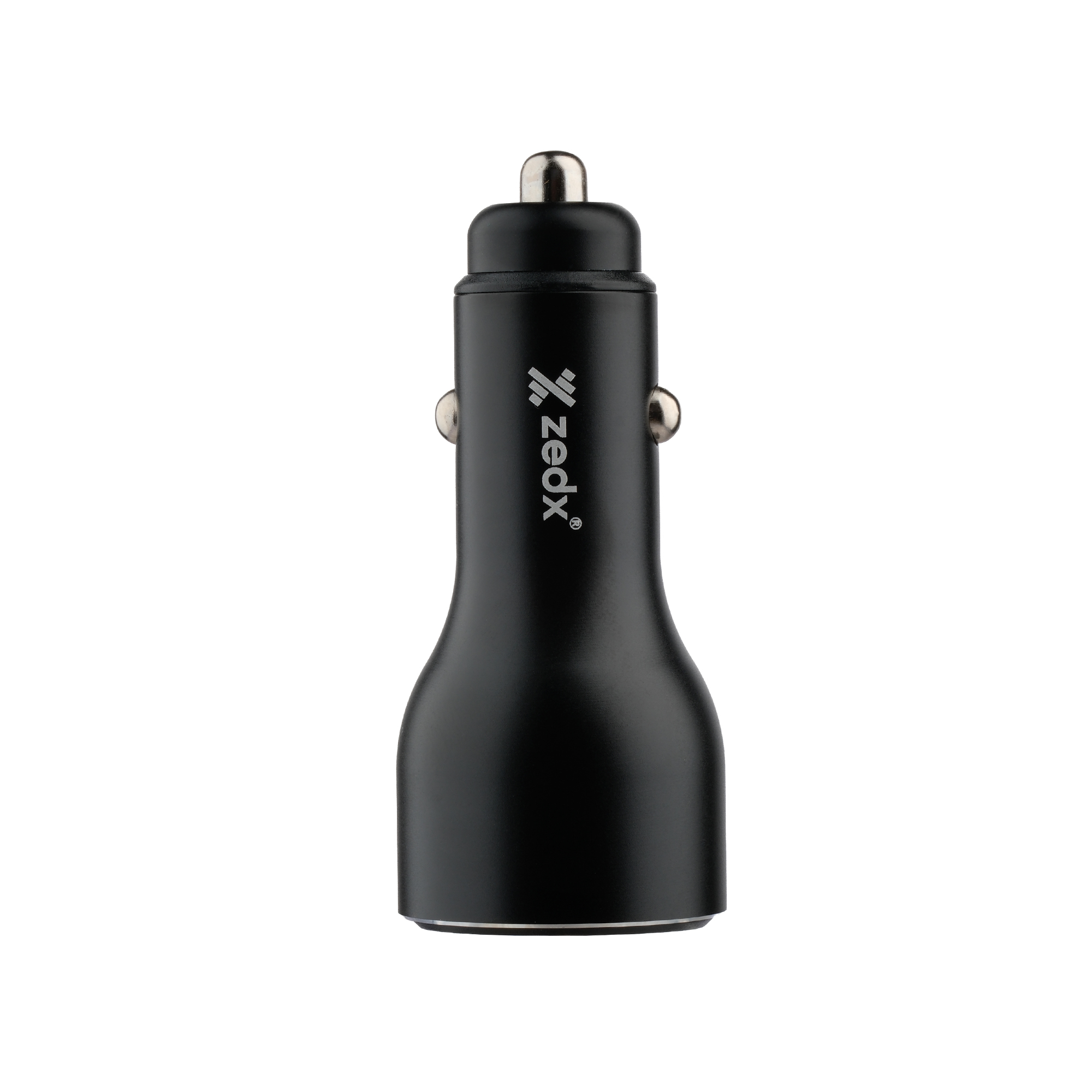 Zedx Z450 Super Fast 118W Car Charger – USB-C 100W PD & USB-A 18W Fast Charging Metal Vehicle Charger