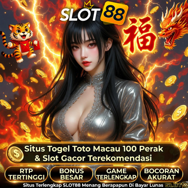 SLOT88 - Situs Togel Toto Macau 100 Perak & Slot Gacor Terekomendasi image 1