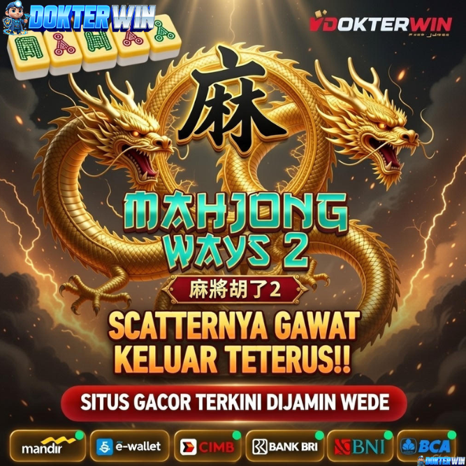 DOKTERWIN > Main Slot Mahjong Gratis Mahjong Ways 2, Buka Jackpot Hitam Langsung! image 1