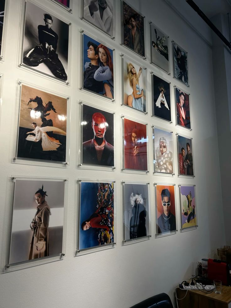 Colorful Gallery Wall