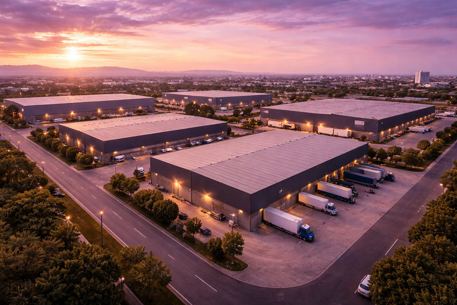 Parque industrial en renta