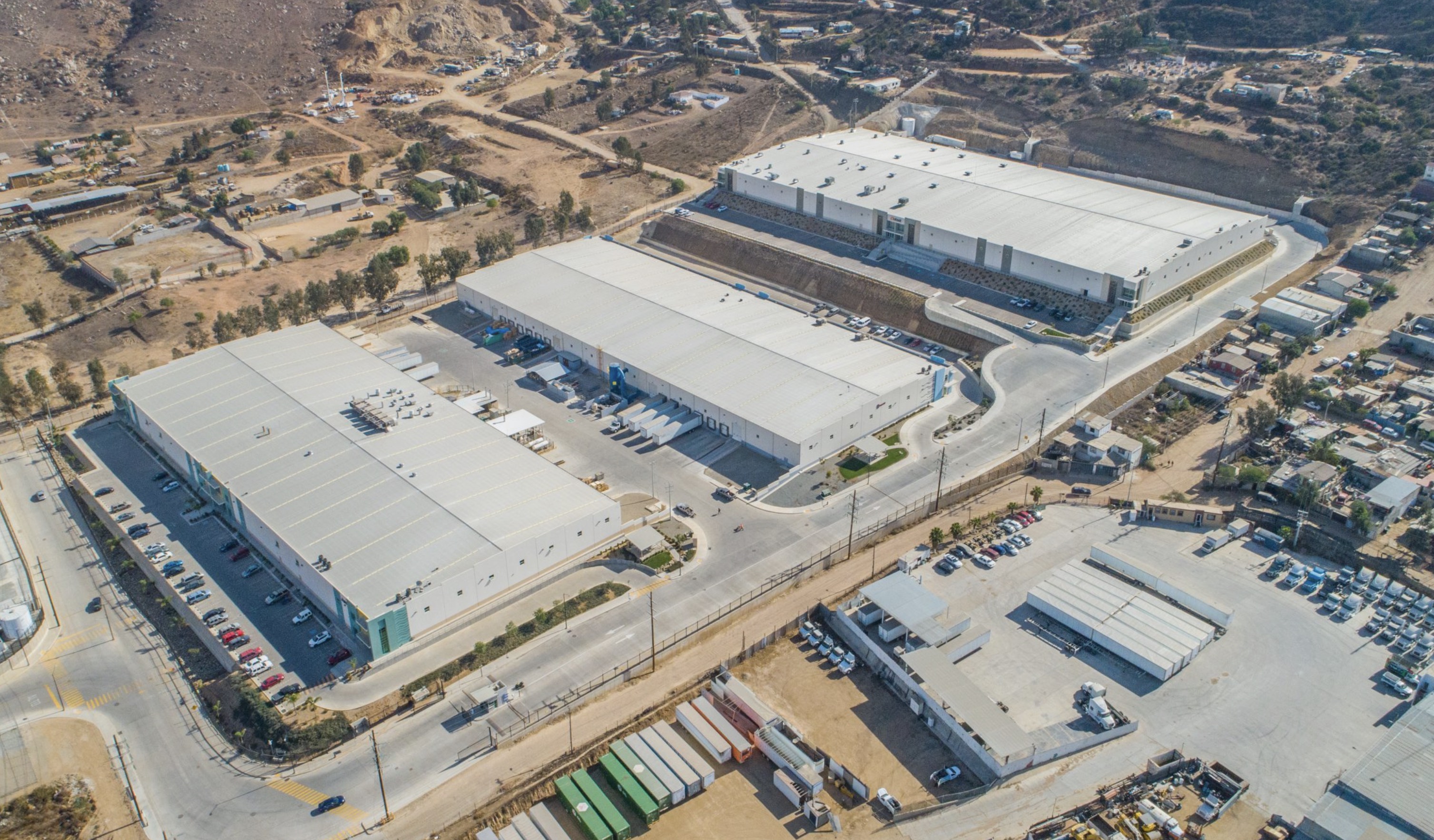 Ventus Vie Verte TJ-003 — exterior nave industrial Tijuana