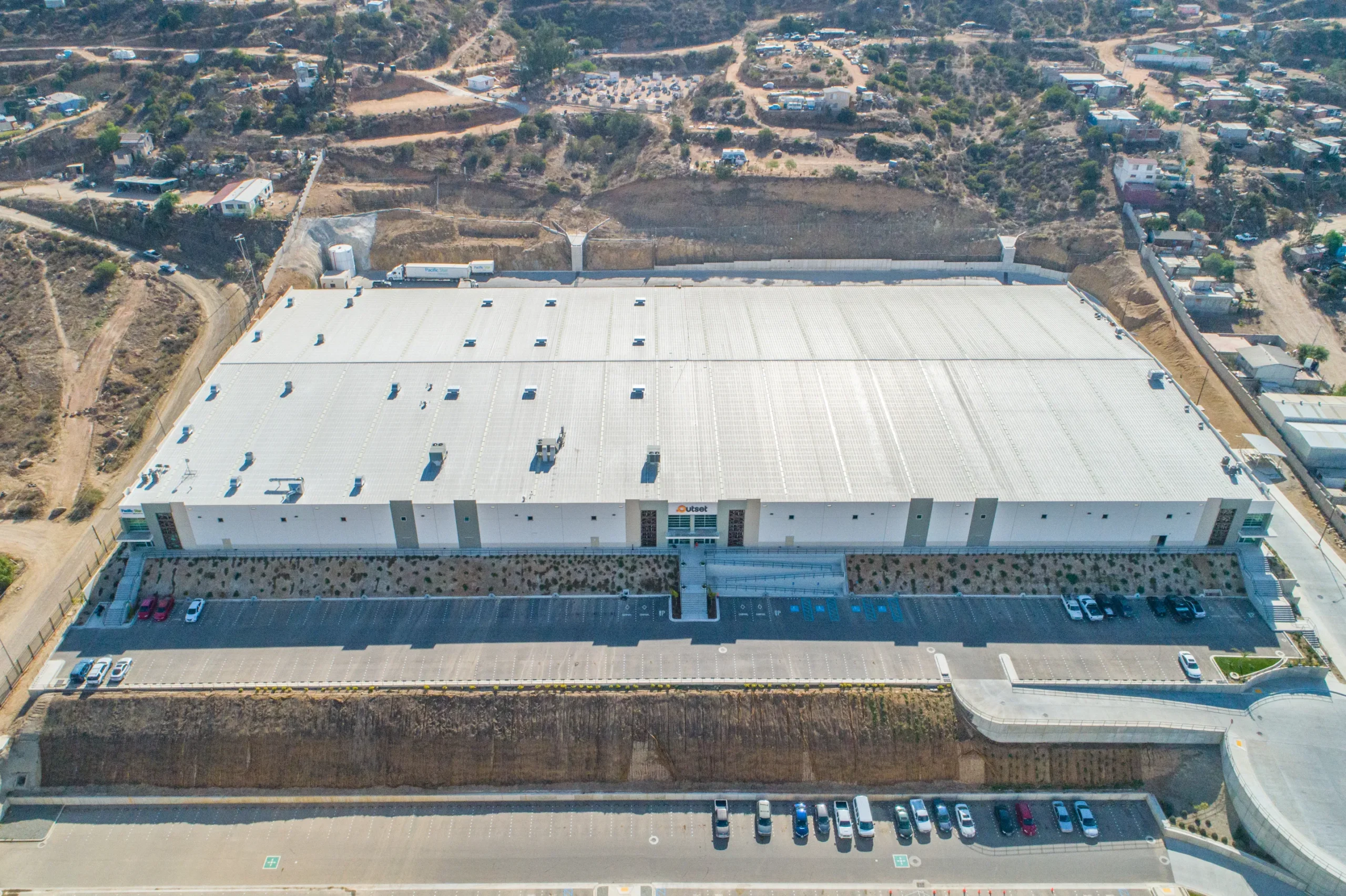 Terra Building TJ-078 — exterior nave industrial El Florido Tijuana 48,438 ft²