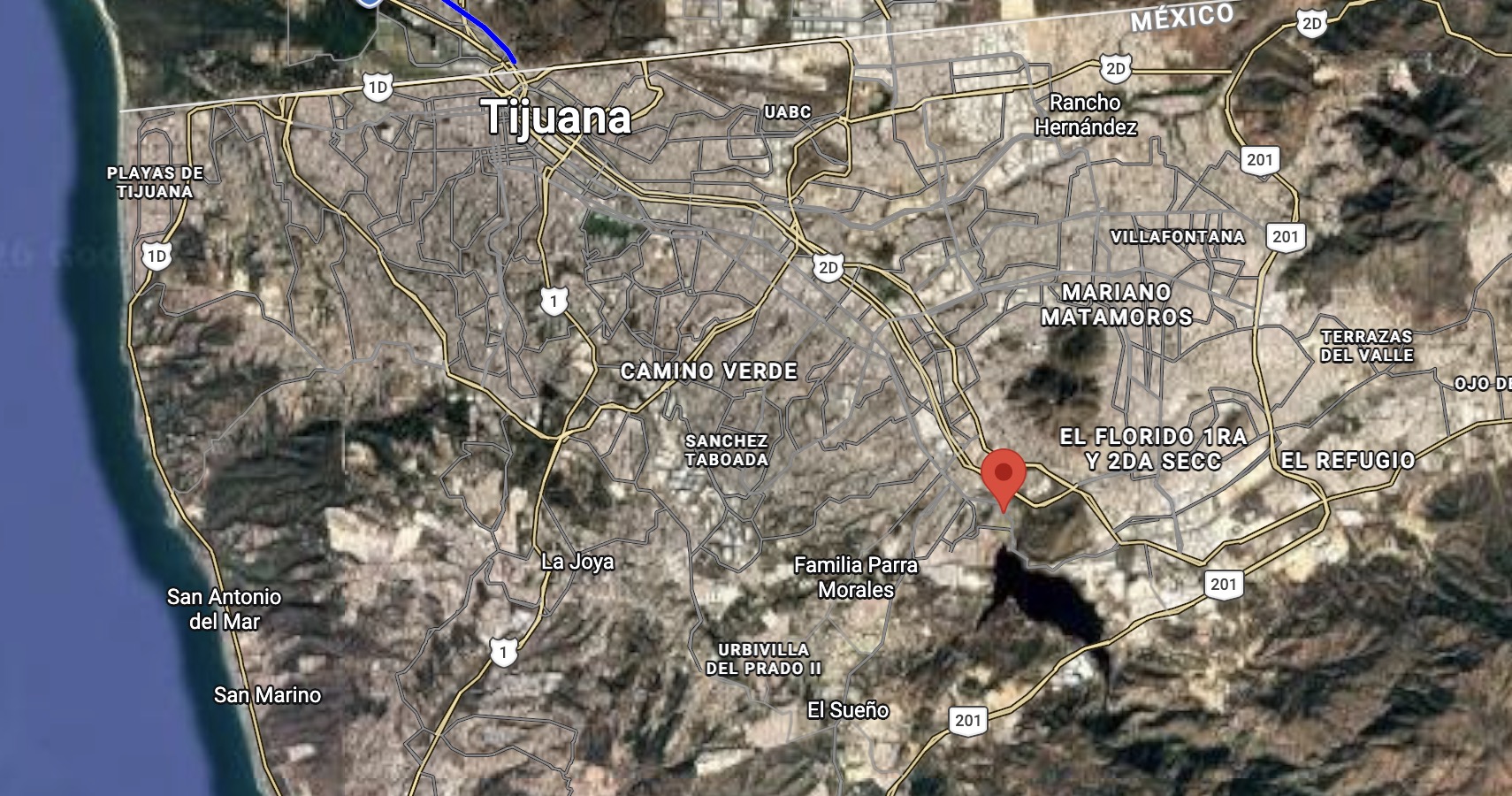 Bodega en renta en Presa Rodríguez Tijuana — TJ-129 vista interior