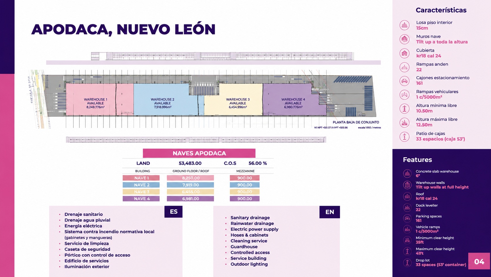 Bodega en renta en Apodaca, Monterrey Nuevo León — NL-159 Nave Distribución foto 2