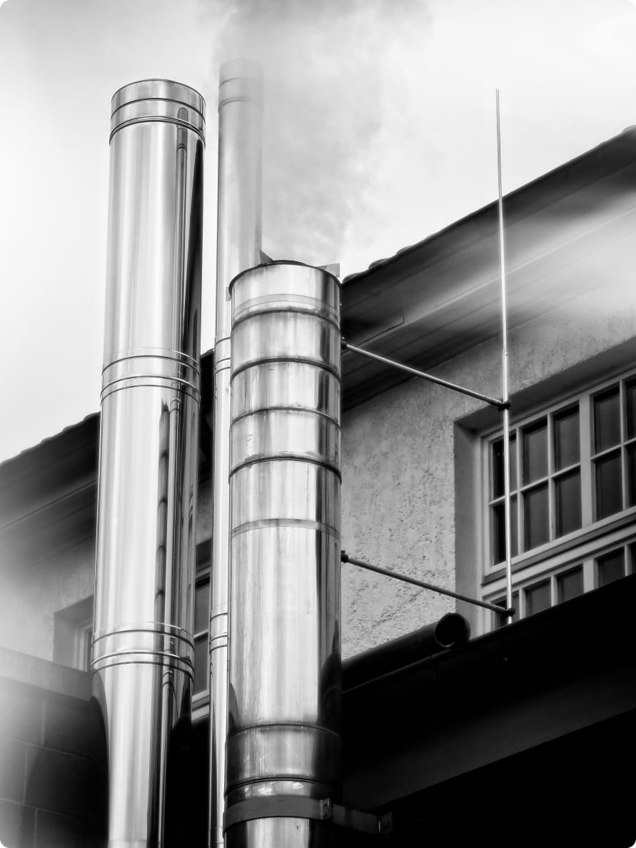Дымоходы из стали Дымоходы из стали