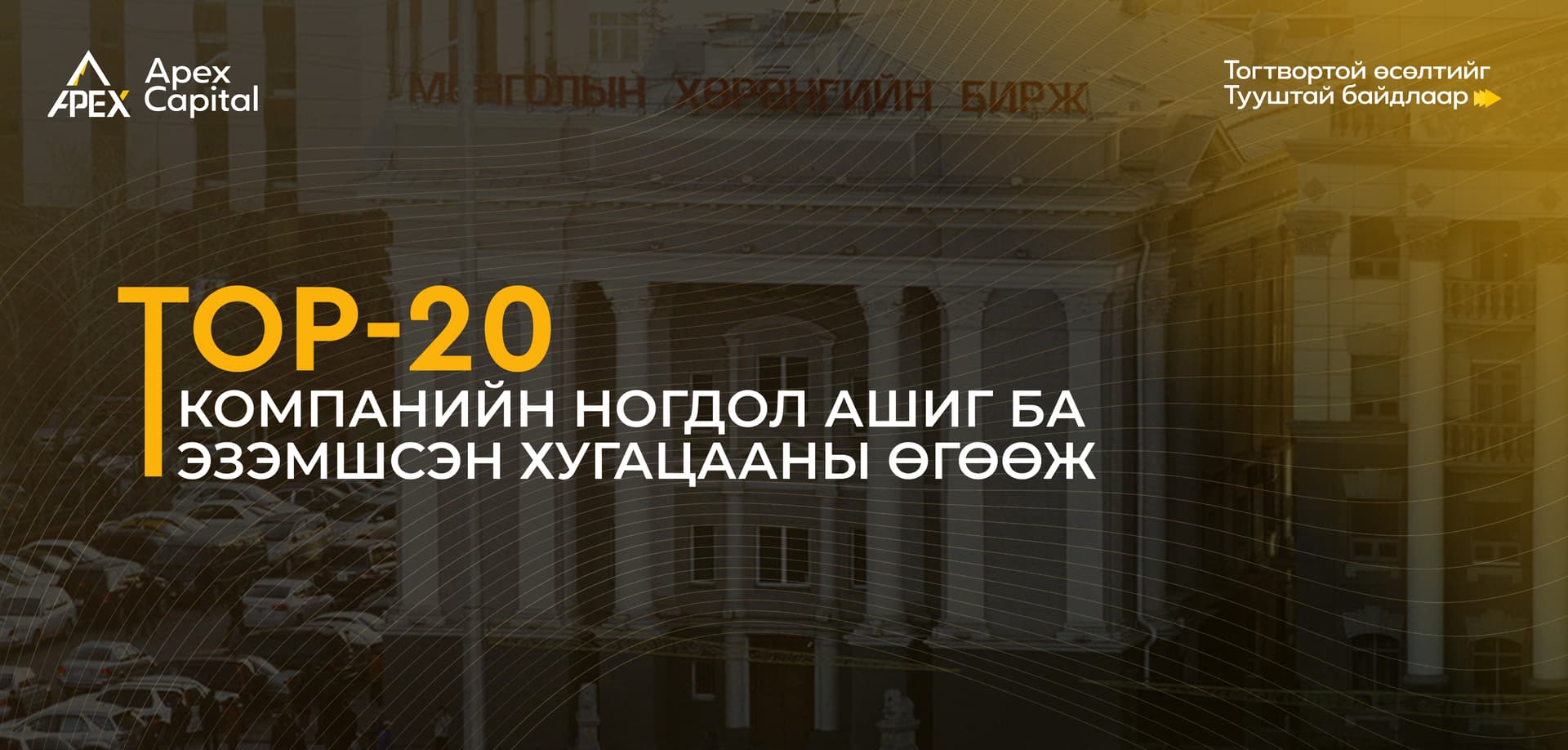 Топ-20 компанийн ногдол ашиг ба эзэмшсэн хугацааны өгөөж