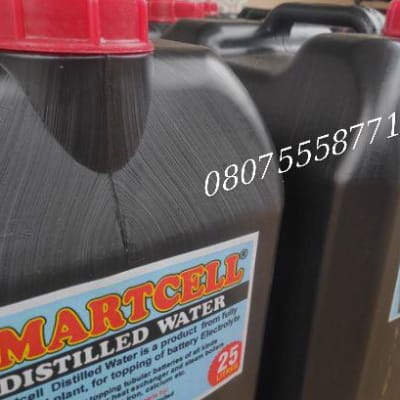 DEIONIZED WATER ( DISTILLED WATER)_25L