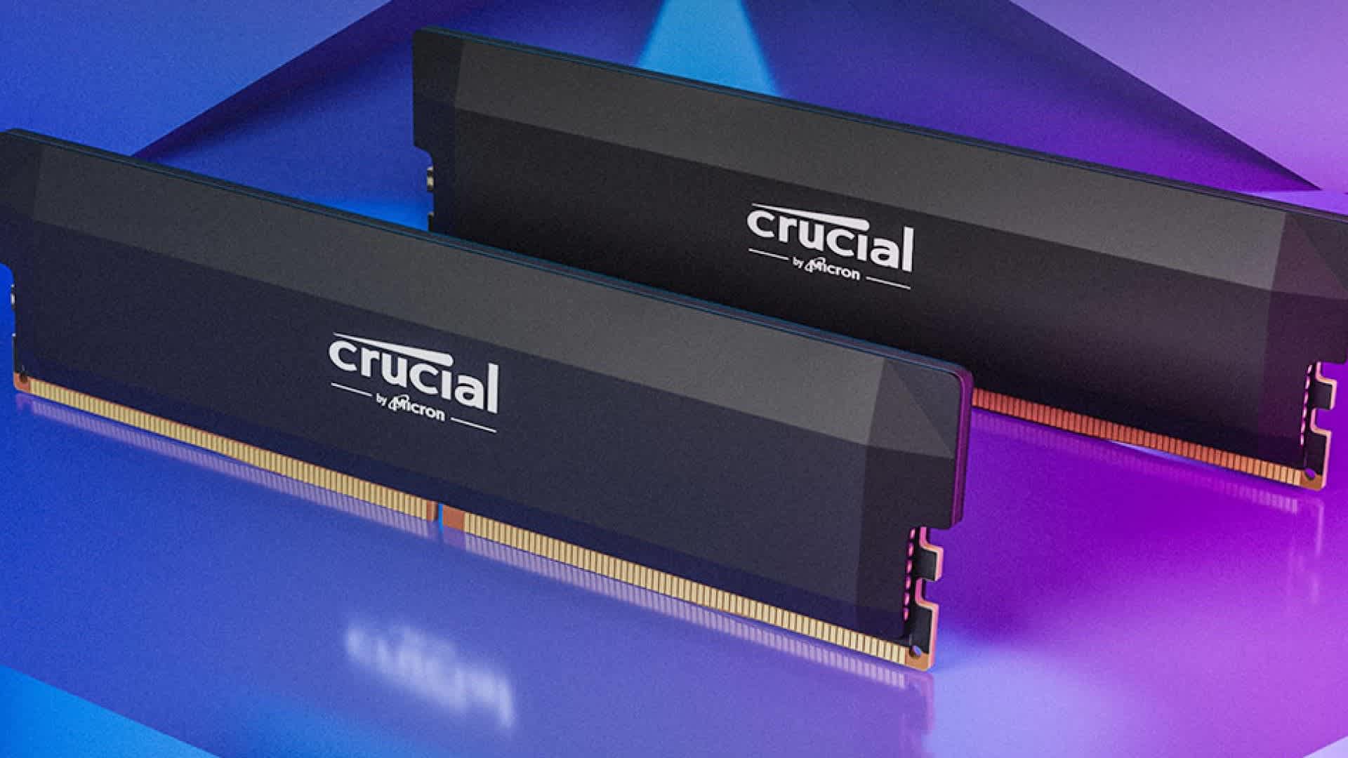 A DDR5 memory kit ready to be installed in a gaming PC