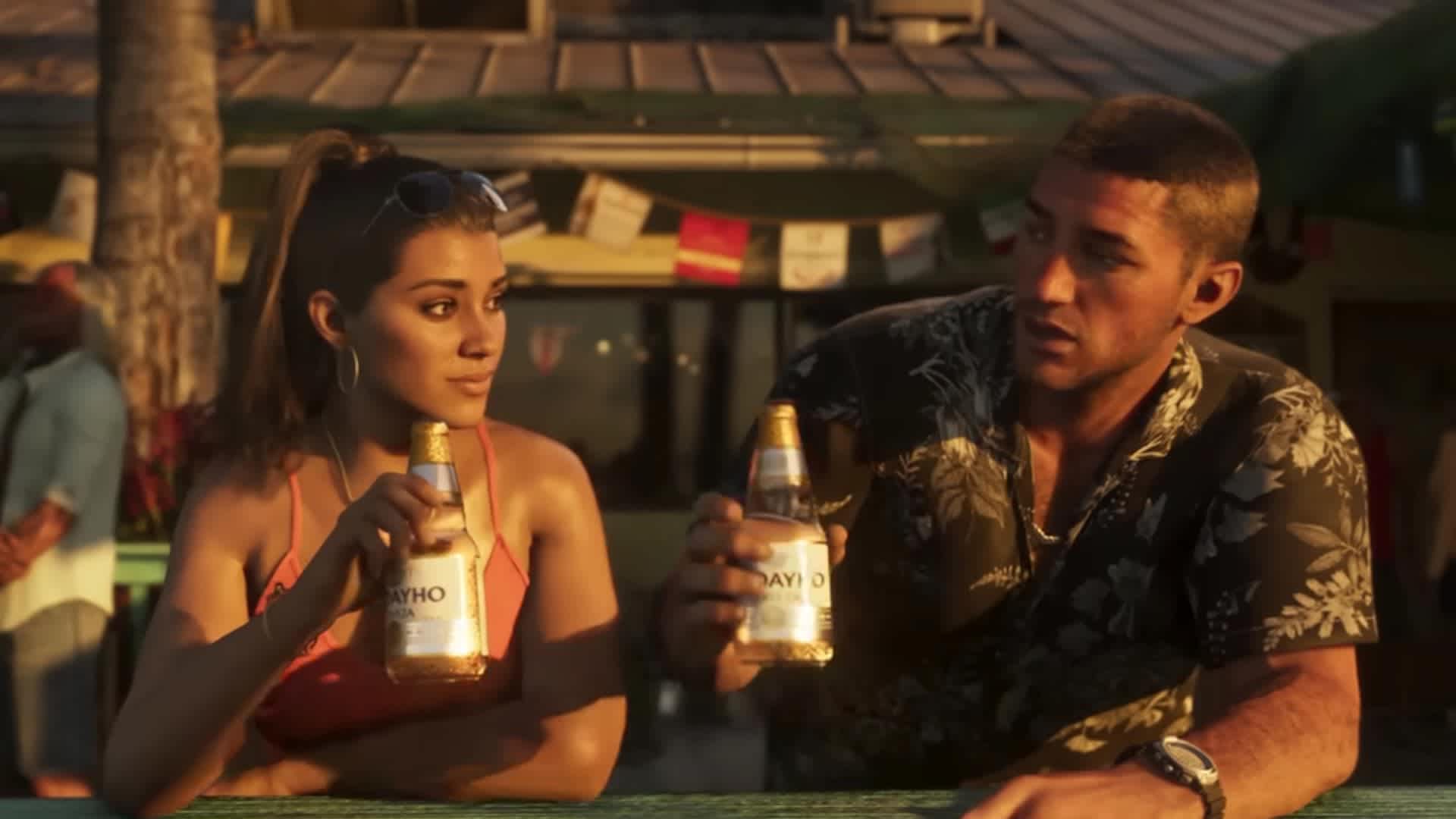 Grand Theft Auto VI promotional still of the kind PC players are waiting to run at high frame rates