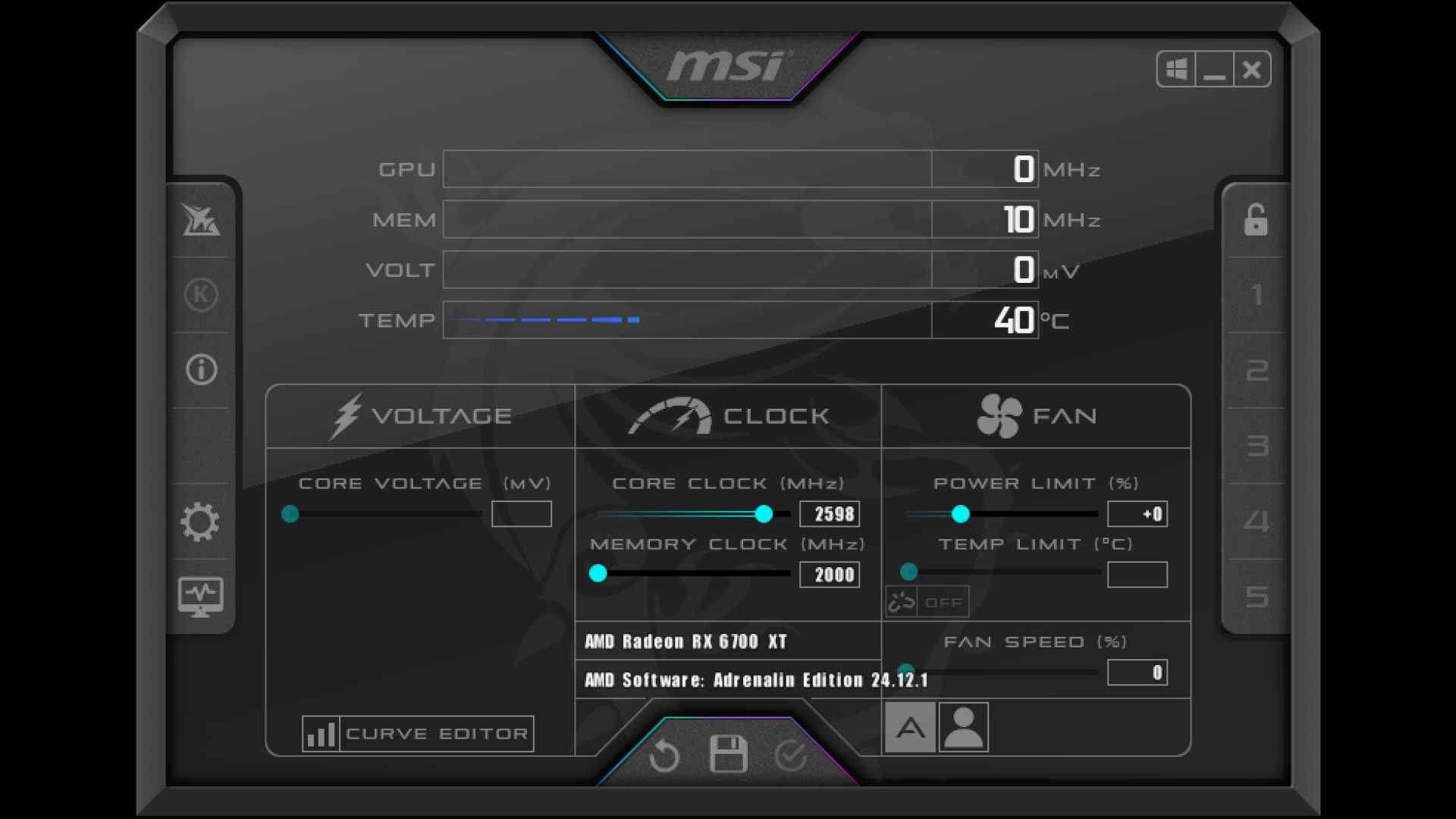 An in-game performance overlay reporting GPU utilisation, CPU load and frame rate during a gaming session.