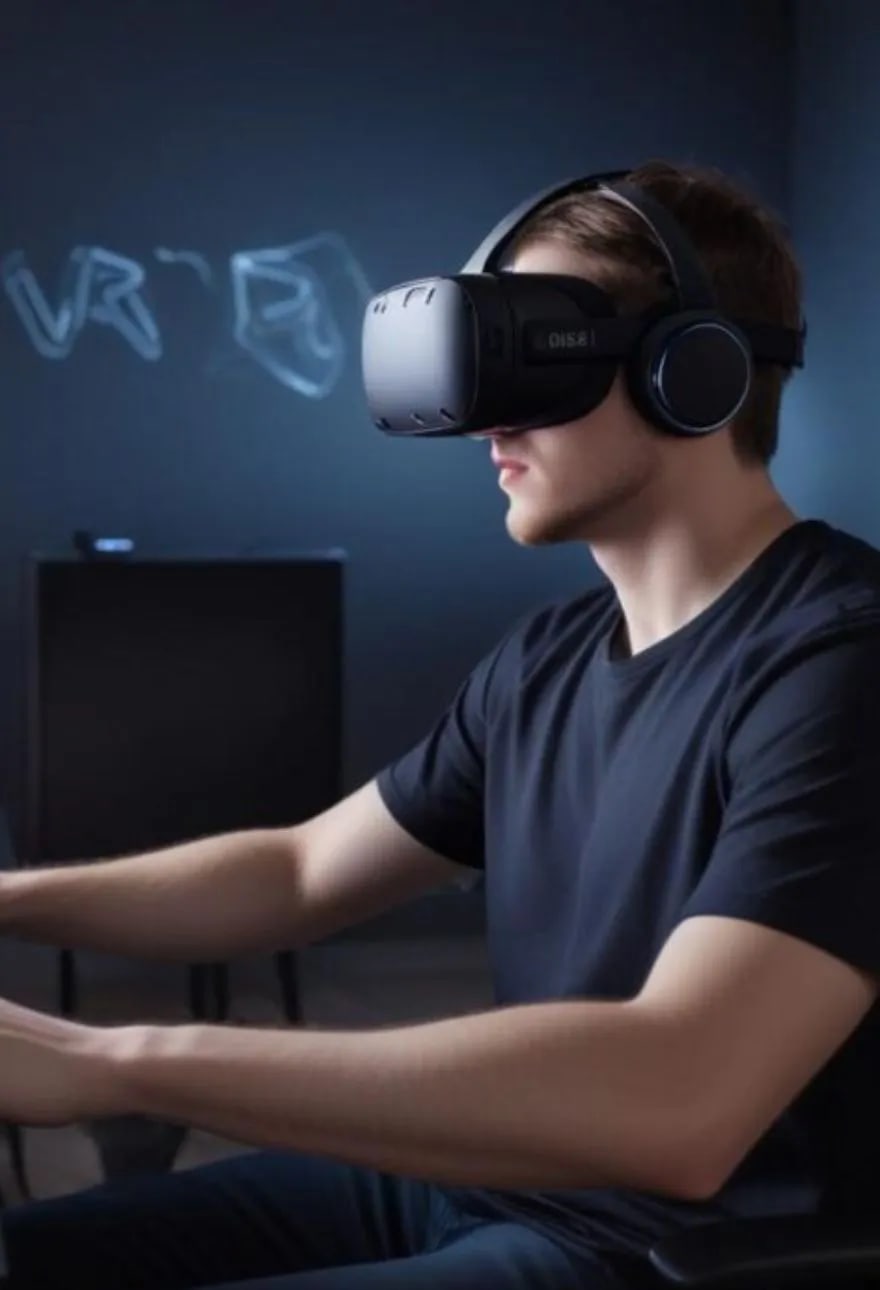 VR gamer