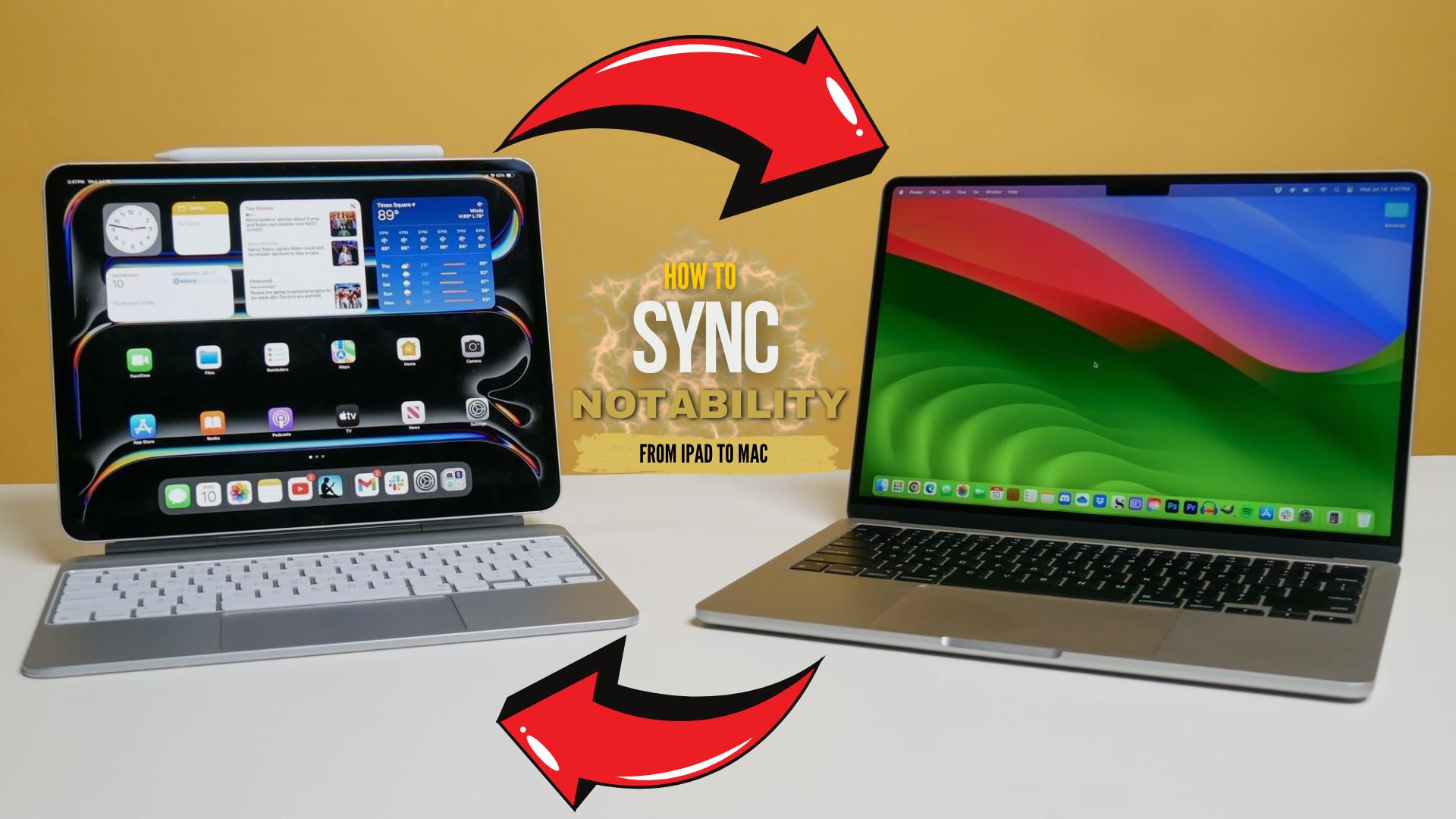 How to Sync Notability from iPad to Mac