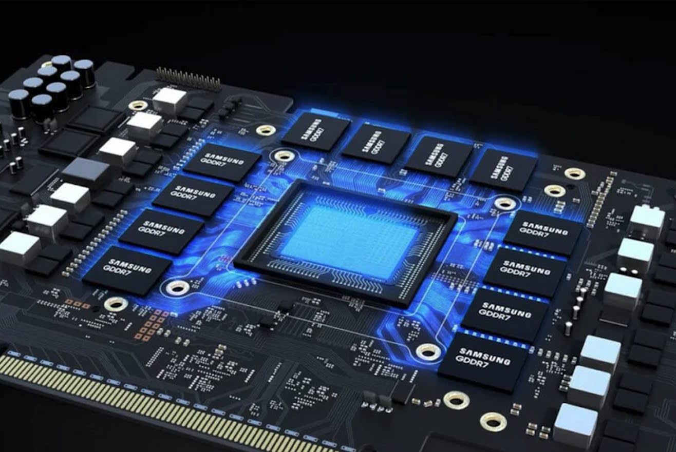 On-screen overlay reporting live VRAM allocation while a game is running