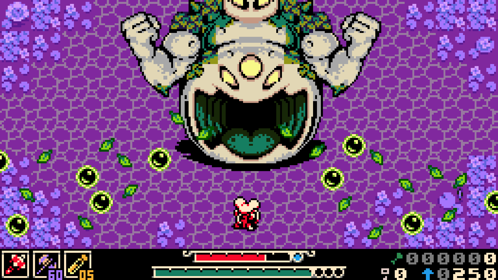 Overworld exploration across a moonlit graveyard region in Mina the Hollower