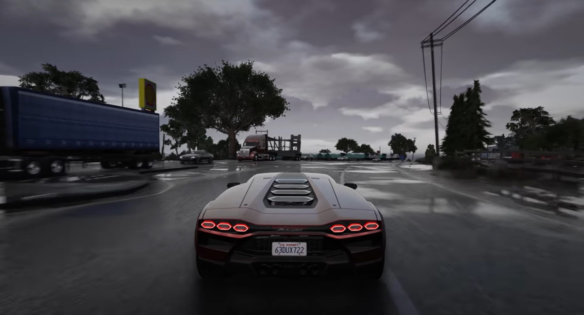 Grand Theft Auto V running on PC with ray-traced lighting, the visual ceiling a PC port unlocks