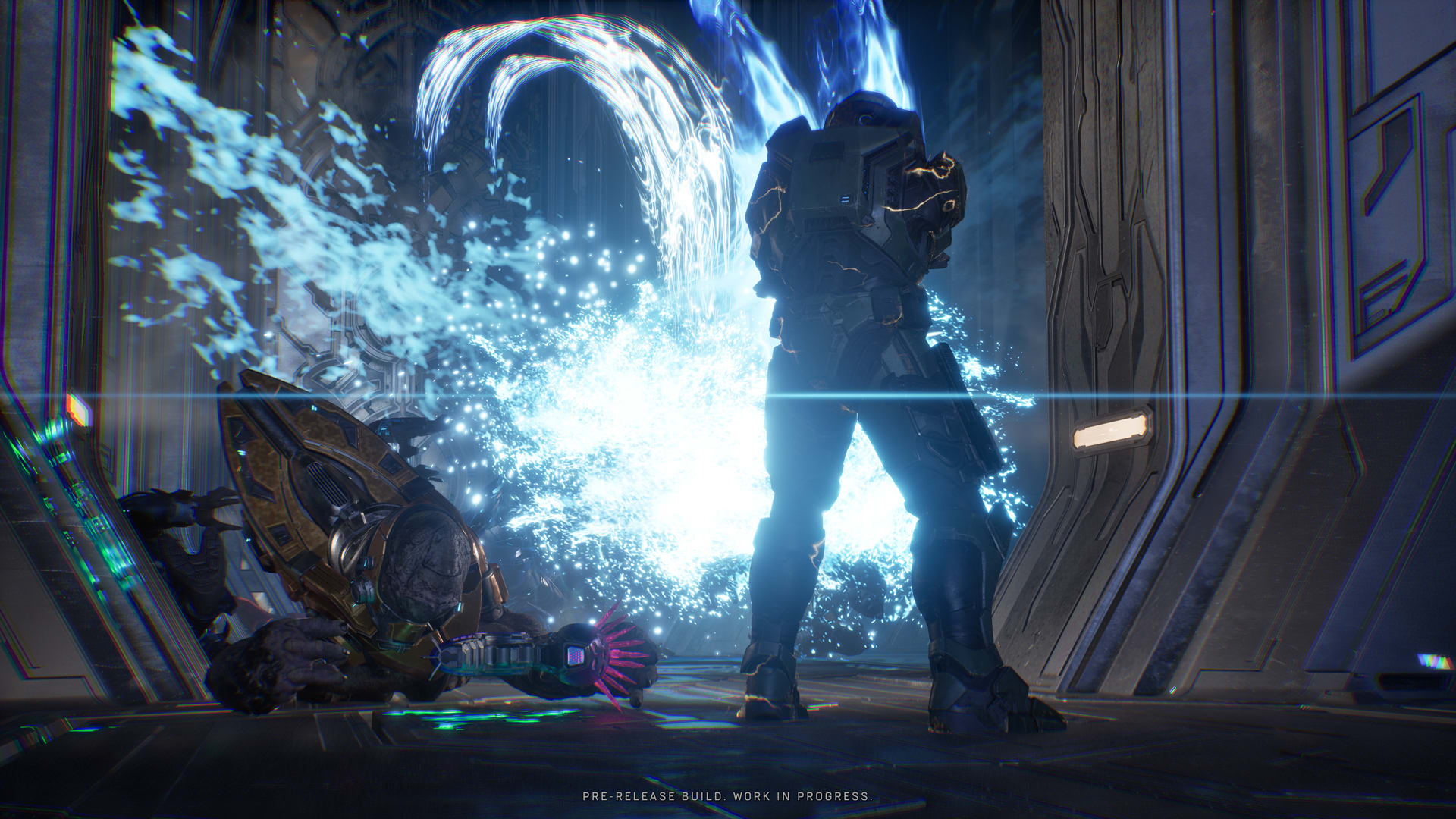 The curved surface of the Halo ring rebuilt with modern lighting in Campaign Evolved