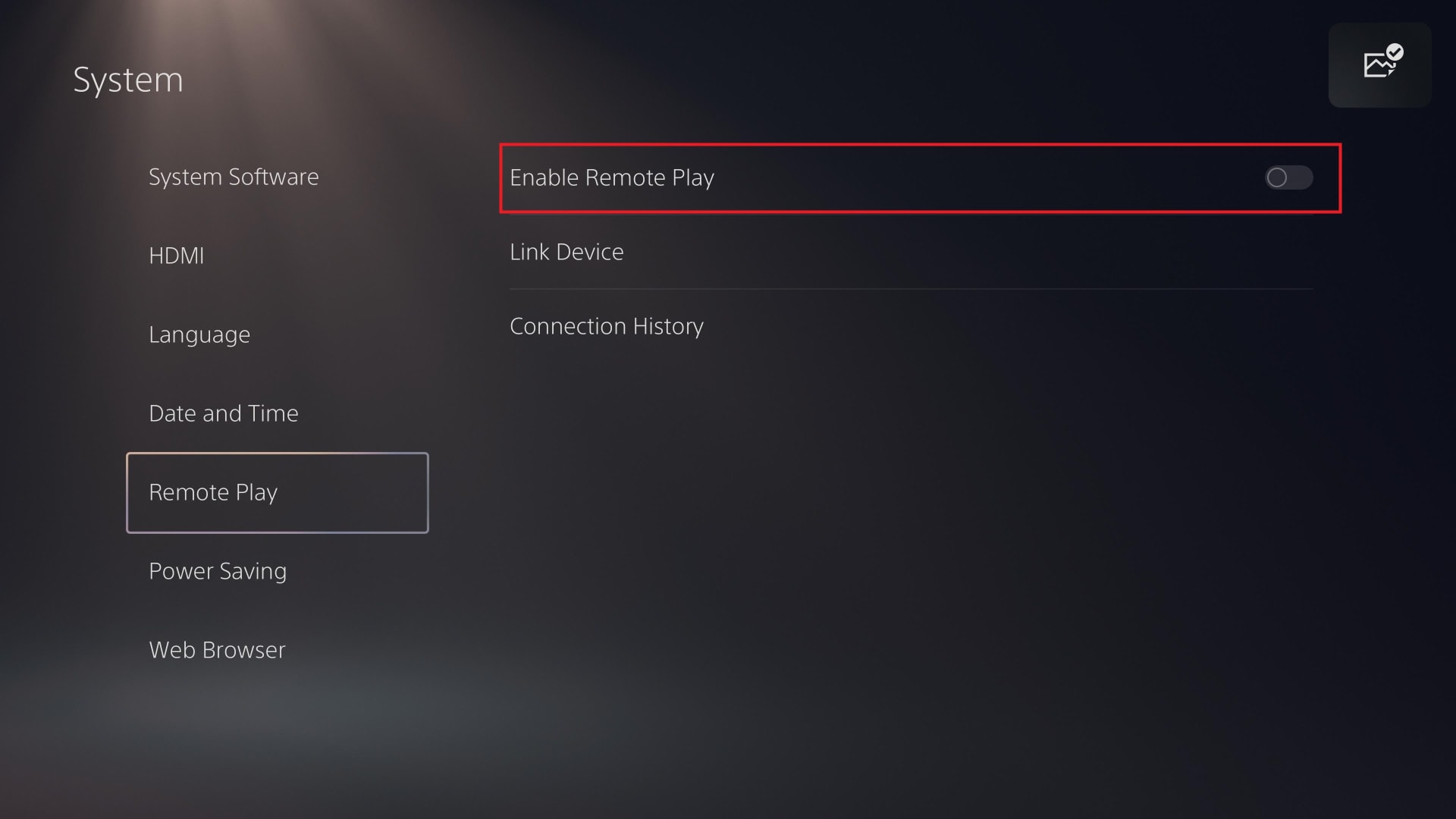 PS5 power saving menu showing the features available in Rest Mode