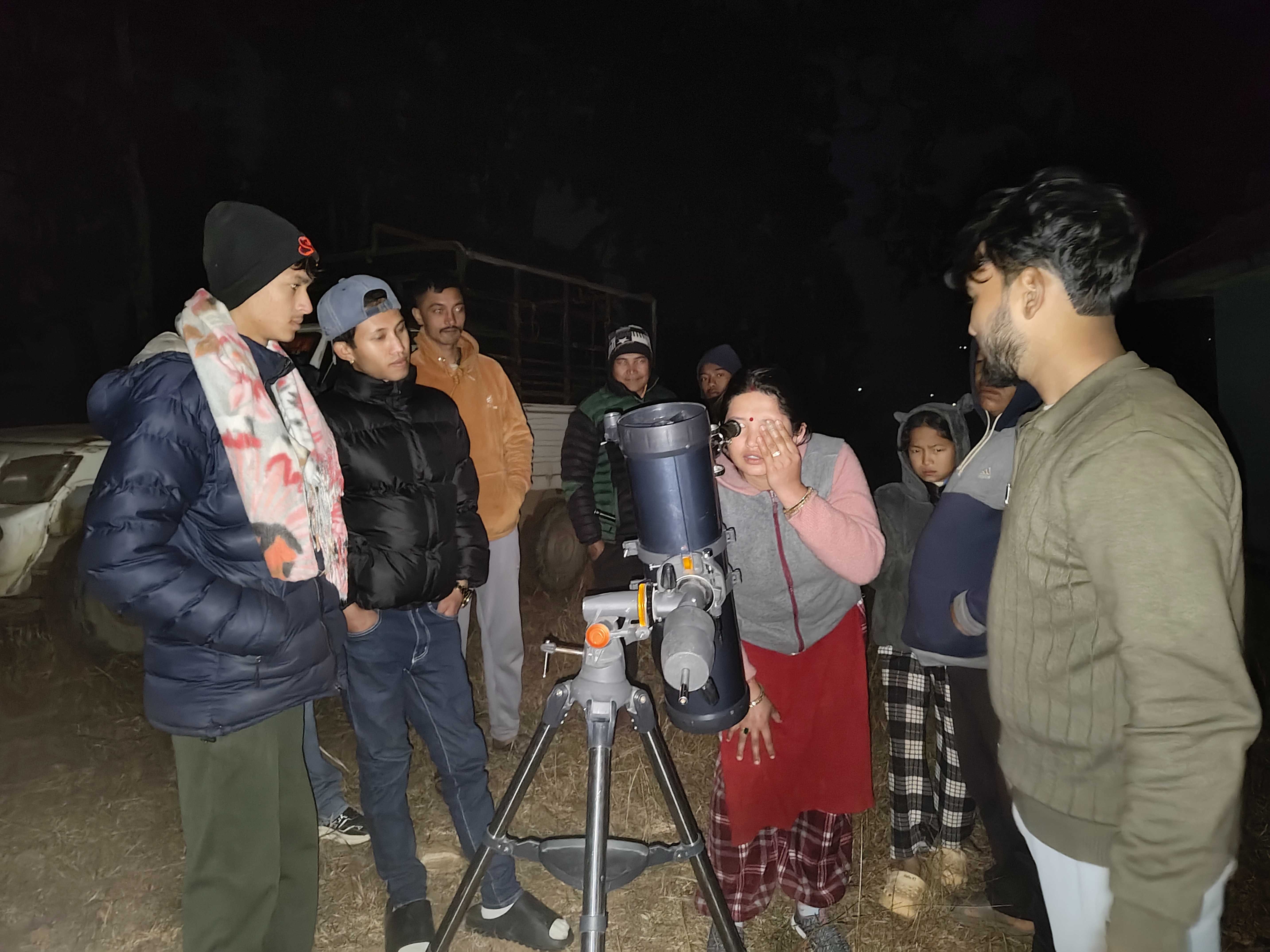 Night Observation at Nuwakot — image 1