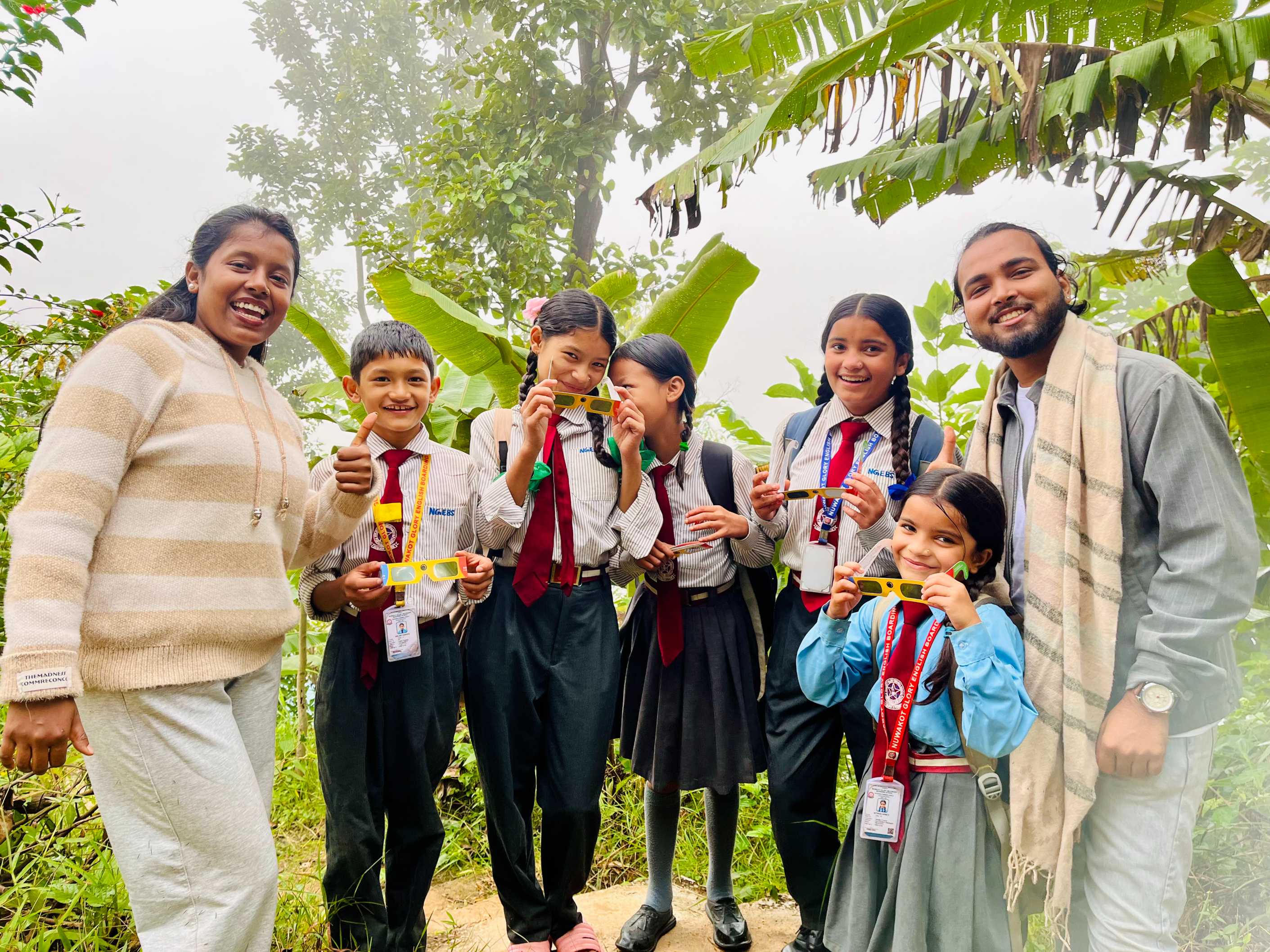 Unexpected Moment During Astronomy Outreach in Suryagadhi — image 1