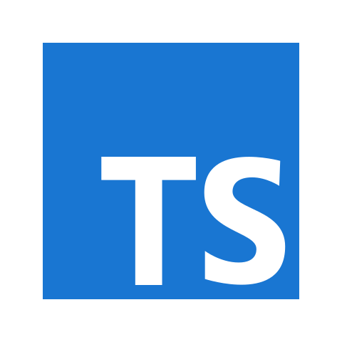 Logo of TypeScript