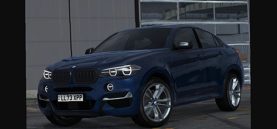 МОД BMW X6 M50d F16 V3.1 ДЛЯ EURO TRUCK SIMULATOR 2