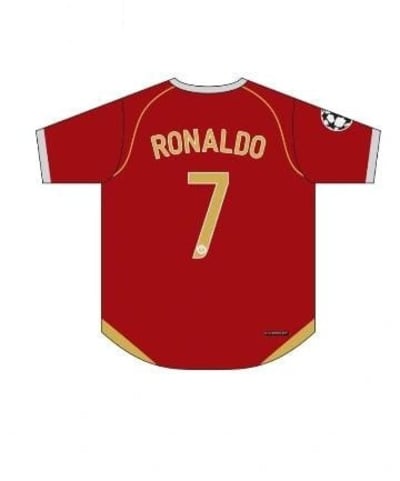 Ronaldo #7 – Manchester United Home Jersey 2006/07