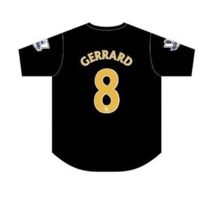 Gerrard #8 – Liverpool FC Away Retro Jersey(2009–10)