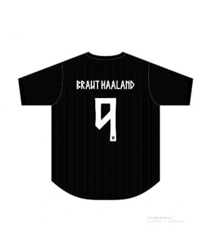 Braut Haaland #9 – Norway Away Jersey Fan Edition