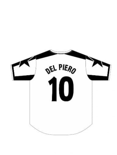 Del Piero #10 – Juventus Away Fan Jersey