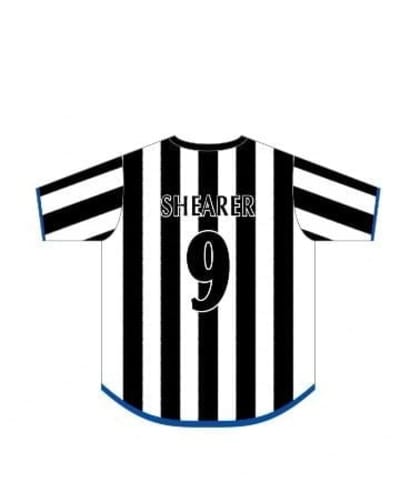 Shearer #9 – Newcastle United Home Fan Jersey